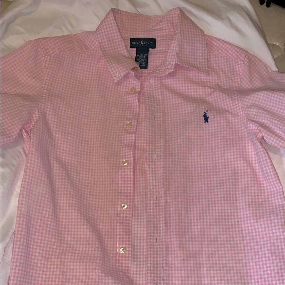 Polo Ralph Lauren Boys Dress Burton Down Shirt